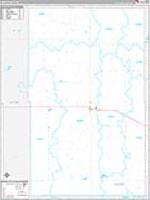 Hand, Sd Carrier Route Wall Map