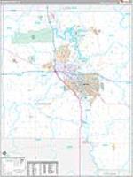 Johnson, Ia Wall Map Zip Code