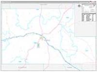Kimble, Tx Wall Map Zip Code