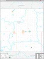 Miner, Sd Carrier Route Wall Map