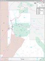 Otero, Nm Wall Map Zip Code
