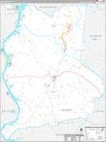 Perry, Tn Wall Map Zip Code
