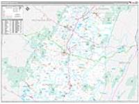 Somerset, Pa Wall Map Zip Code