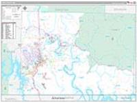 Taney, Mo Wall Map Zip Code