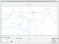 Todd, Sd Carrier Route Wall Map