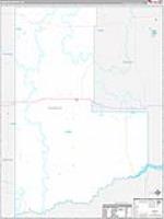Ziebach, Sd Carrier Route Wall Map