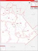 Atascosa, Tx Carrier Route Wall Map