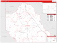 Desoto Parish (), La Wall Map Zip Code