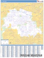 Zip Code 11414 Zip+4 Wall Map