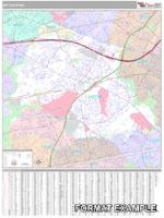 Zip Code 11414 Zip+4 Wall Map