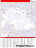 Zip Code 11414 Zip+4 Wall Map