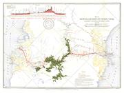 Panama Canal 1905 Wall Map