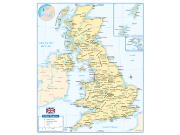 United Kingdom Wall Map