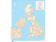 United Kingdom Wall Map