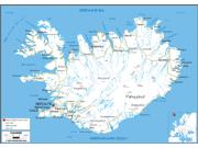 Wall Maps of Iceland - MapSales. Get the Country Wall Maps You Need!