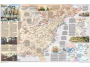 War of 1812 Wall Map