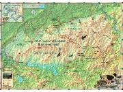 Smoky Mountains Wall Map Smoky Mountains Wall Map