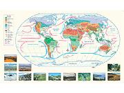 World Climate Wall Map from GeoNova