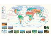 World Climate Wall Map