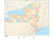 New York Wall Maps. Get the State Wall Maps You Need! - MapSales