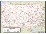 Pennsylvania Wall Map from MapSales.com - The leading source for your ...