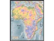 Africa Physical Wall Map Africa Physical Wall Map
