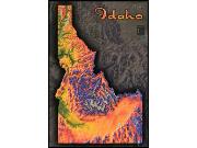 Idaho Topo Wall Map Idaho Topo Wall Map