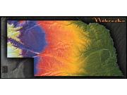 Nebraska Topo Wall Map Nebraska Topo Wall Map