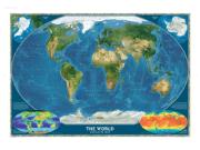 World Satellite Wall Map World Satellite Wall Map