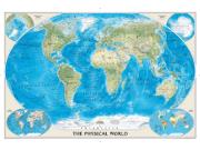 The Physical World Wall Map The Physical World Wall Map