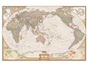 World Executive Pacific Centered Wall Map World Executive Pacific Centered Wall Map