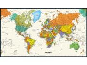 Contemporary World Wall Map Contemporary World Wall Map