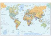 Classic World Wall Map Classic World Wall Map