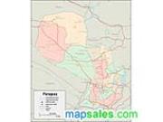 Paraguay Wall Map