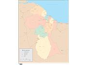 Guyana Wall Map