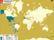 Spanish Speaking Countries of the World Wall Map Spanish Speaking Countries of the World Wall Map