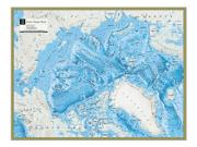 Arctic Ocean Floor Wall Map Arctic Ocean Floor Wall Map