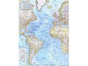 Atlantic Ocean 1968 Wall Map Atlantic Ocean 1968 Wall Map