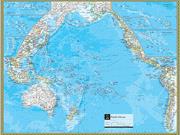 Pacific Ocean Wall Map Pacific Ocean Wall Map