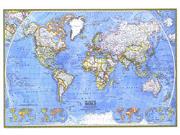 The Political World 1975 Wall Map The Political World 1975 Wall Map