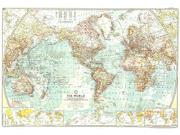 The World 1957 Wall Map The World 1957 Wall Map