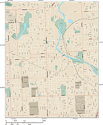 Sioux-Falls-SD-Downtown by Map Resources